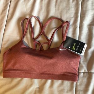 Maroon Nike sports bra!